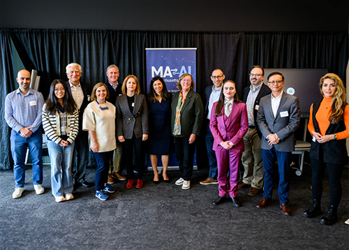 Group photo of Round 1 AI Models awardees